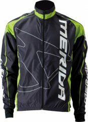 Веломайка Merida - Black\White Logo (джерси, длинный рукав)